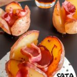 Rosas De Batata Com Bacon Na Airfryer: Lindas E Deliciosas 2 Rosas De Batata Com Bacon Na Airfryer