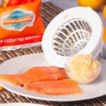Salmão com crosta na airfryer