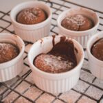 Suflê de Chocolate na Airfryer