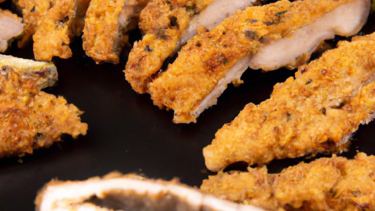 Filés dourados de tilápia, perfeitamente crocantes, preparados na airfryer. A pele crocante contrasta com a carne branca e macia por dentro. A guarnição de limão fatiado adiciona um toque cítrico refrescante.