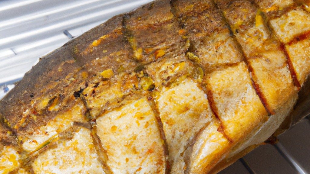 Filé de tilápia grelhado na air fryer, embrulhado em papel manteiga com ervas aromáticas e limão, criando um saboroso e saudável prato de peixe.