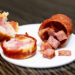 Torrada com Salame na Airfryer