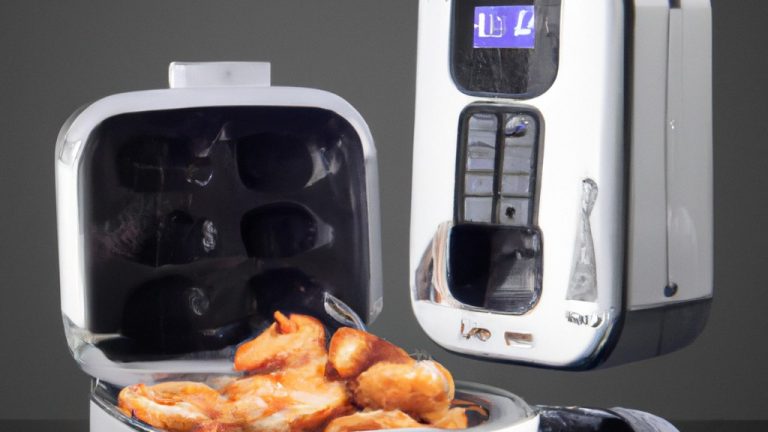 Air Fryer Cadence Multifuncional Cook Fryer Receitas: A imagem mostra uma fritadeira sem óleo Air Fryer Cadence, com um livro de receitas ao lado. A fritadeira tem um acabamento preto e aço inoxidável, e tem um cesto de fritura grande. O livro de receitas contém uma variedade de receitas para usar com a fritadeira, incluindo receitas para pratos fritos, assados, grelhados e assados.