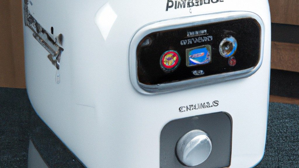 Imagem de uma fritadeira de ar Cadence Pratic Fryer FRT515 vermelha, com cesto preto removível. A fritadeira possui um painel de controle digital com tela de LED na parte frontal e uma alça para transporte na parte superior.