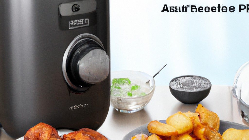 Imagem de uma Air Fryer Electrolux Grand Airfryer EAF30. É uma fritadeira sem óleo grande, com capacidade para até 4,5 litros. Possui tecnologia exclusiva Max Crisp, que garante alimentos crocantes por fora e macios por dentro. A Air Fryer Electrolux Grand Airfryer EAF30 também vem com um livro de receitas exclusivo, com mais de 50 receitas para você explorar.
