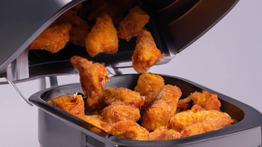 Imagem da Air Fryer Midea Minifry FRA30B, uma fritadeira sem óleo com capacidade de 3 litros, cor preta e design moderno. Possui um painel de controle touch screen com funções pré-programadas para diversos alimentos, além de timer e desligamento automático. A Air Fryer é ideal para preparar alimentos crocantes e saborosos com pouco ou nenhum óleo, promovendo uma alimentação mais saudável.