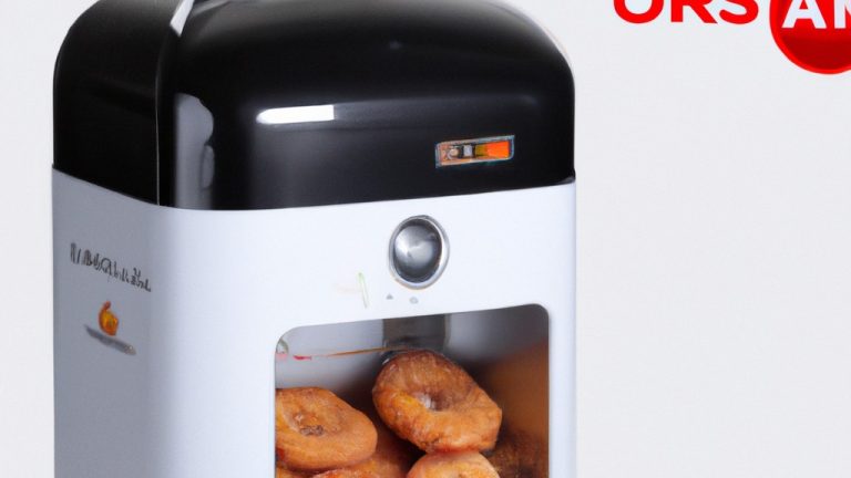 Imagem de uma Air Fryer Oster 12L 3 em 1 Ofrt780 com receitas. A fritadeira é preta e tem um grande compartimento de cozimento com uma cesta removível. Há um painel de controle digital na frente com vários botões e uma tela LCD. O forno vem com um livro de receitas com mais de 100 receitas.