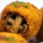 Cogumelos Recheados Na Airfryer 2 Cogumelos Recheados na Airfryer