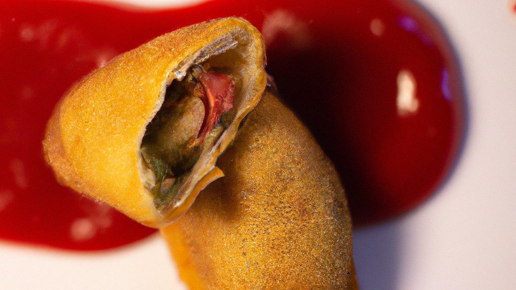 Uma imagem de couve-flor empanada frita na Airfryer. A couve-flor está marrom-dourada e coberta com farinha de rosca.