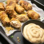 Enroladinhos De Frango Com Requeijão Na Airfryer