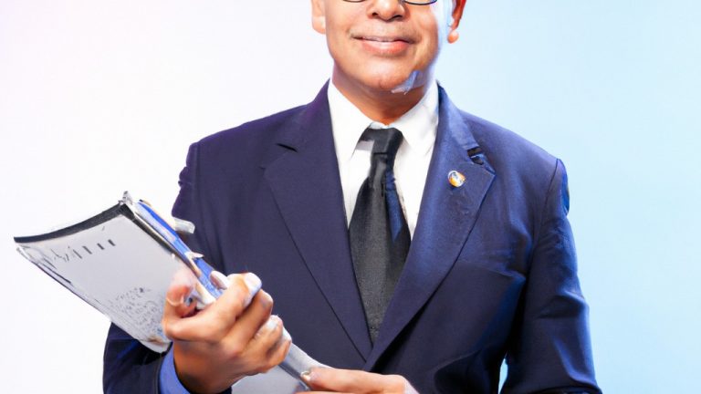 Imagem de uma matéria da revista O Tempo Livre, mostrando uma entrevista com alguém. A imagem mostra o entrevistado, que está sentado em uma cadeira, vestindo um terno e gravata. Ele está sorrindo e olhando para a câmera. Ao fundo, há uma estante com livros e uma janela com vista para uma cidade.
