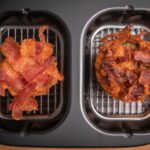 Medalhões De Carne Moída E Bacon Na Airfryer 2 Medalhões De Carne Moída E Bacon Na Airfryer