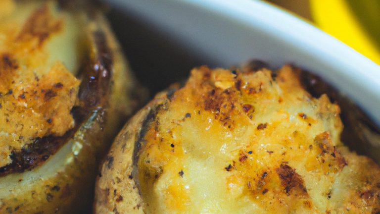Imagem de petiscos de azeitonas empanadas e douradas em uma airfryer, conhecidos como "Olho de Perdiz". As azeitonas são cozidas até ficarem crocantes e acompanhadas de um molho de ervas.