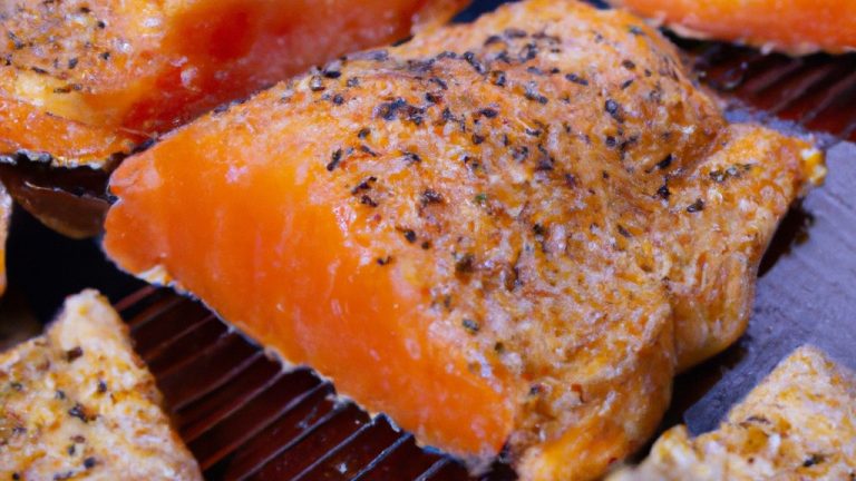 Salmão Com Crosta De Gergelim Na Airfryer