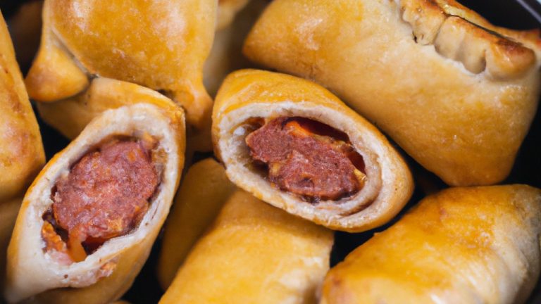 Salsichas Empanadas Na Airfryer