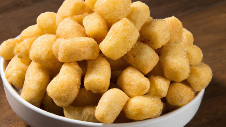Snack De Grão-De-Bico Frito Na Airfryer
