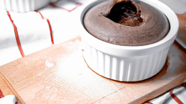 Souflé De Chocolate Na Airfryer ( Suflê / Soufflé )
