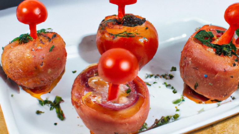 Tomates Recheados À Caprese Na Airfryer