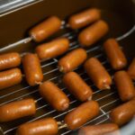 Tranças de Salsichas na Airfryer