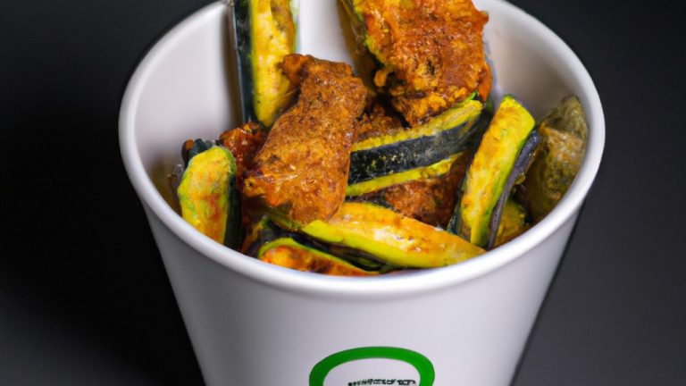 Zucchini Fries Na Airfryer (Batata Frita De Abobrinha)