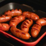 Salsichas Receita Deliciosa Na Airfryer 2 Salsichas na Airfryer