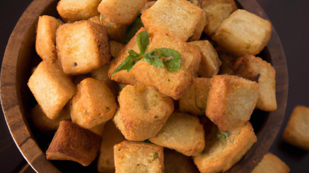 Croutons Receita Deliciosa Na Airfryer