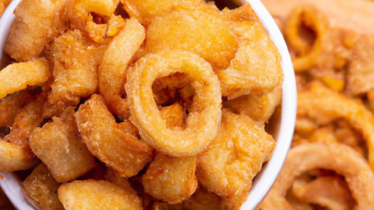 Salgadinhos Sequilhos De Cebola Receita Deliciosa Na Airfryer