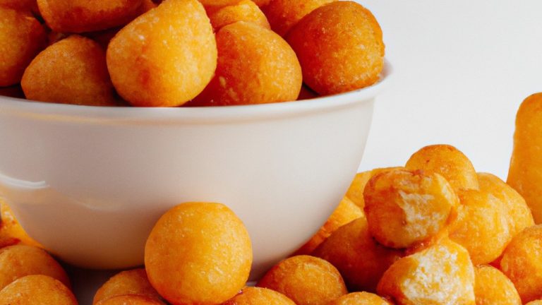 Salgadinhosbolinha De Queijo Receita Deliciosa Na Airfryer