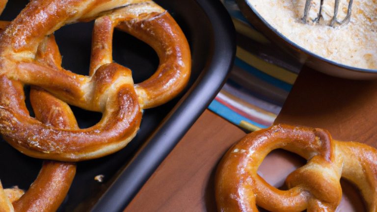 Pretzels Receita Deliciosa Na Airfryer