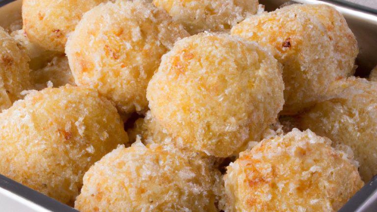 Petiscosbolinho De Arroz Receita Deliciosa Na Airfryer