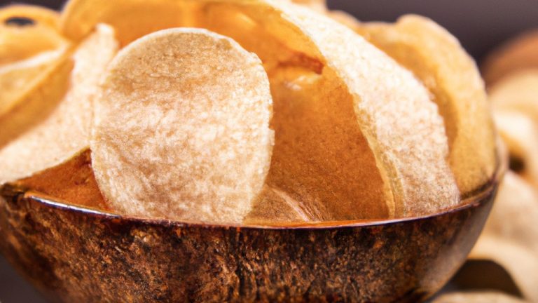 Snackschips De Coco Receita Deliciosa Na Airfryer
