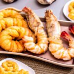 Frutos Do Mar Vieirascamaraogrelhado Receita Deliciosa Na Airfryer 2 Frutos do Mar Vieiras, Camarão Grelhado