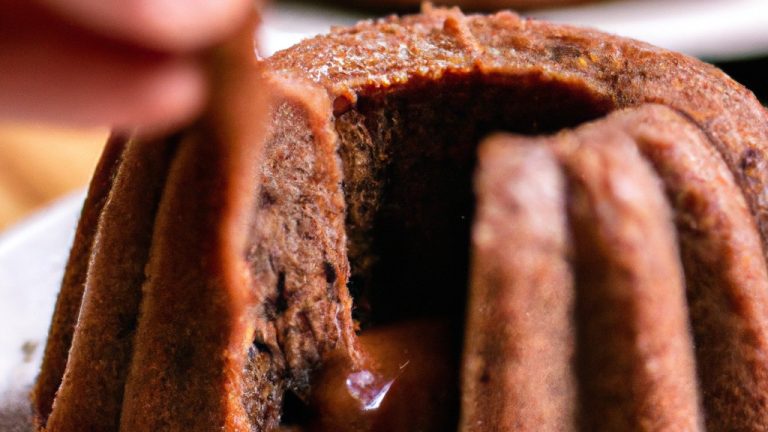 Sobremesas Bolo De Canecade Chocolate Receita Deliciosa Na Airfryer