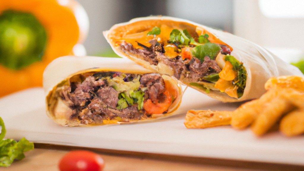 Wrap Peru Receita Deliciosa Na Airfryer
