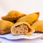 Trouxinhas De Massa De Pastel Arroz Carne Receita Deliciosa Na Airfryer 2 Trouxinhas de Massa de Pastel com Arroz e Carne