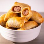 Salsichas Empanadas Receita Deliciosa Na Airfryer 2 Salsichas empanadas na Airfryer