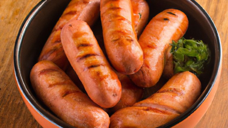 Salsichas Salsichas Italianas Receita Deliciosa Na Airfryer