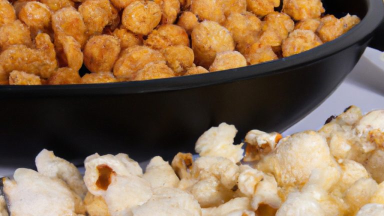 Snack Soja Frita Pipoca Receita Deliciosa Na Airfryer