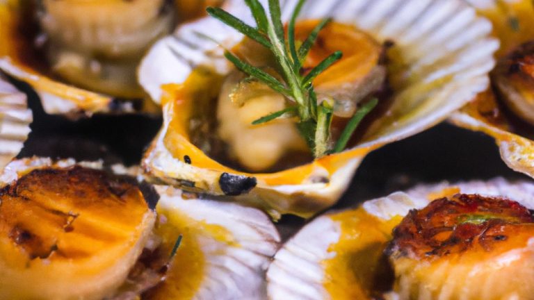 Pratos De Frutos Do Mar Vieiras Receita Deliciosa Na Airfryer