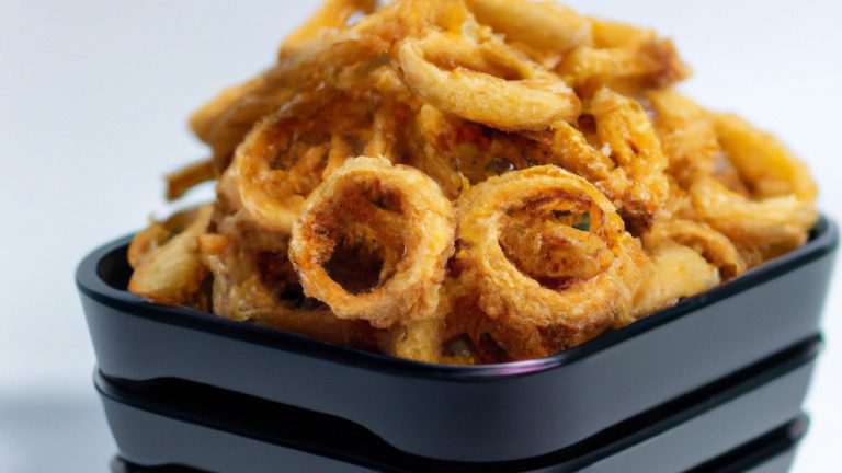 Aperitivos Anéis De Cebola Receita Deliciosa Na Airfryer