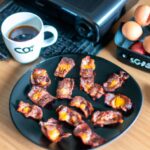 Ovos e Bacon na Airfryer