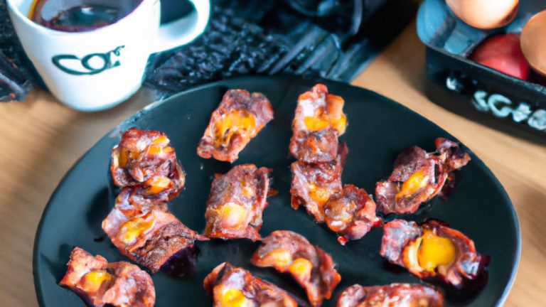 Café Da Manhã Ovos Bacon Receita Deliciosa Na Airfryer