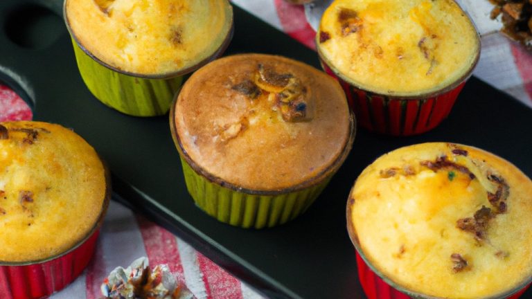 Doces Muffins Natalinos Receita Deliciosa Na Airfryer