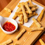 Aperitivos Palitos Muçarela Receita Deliciosa Na Airfryer 2 Palitos de Muçarela na Airfryer