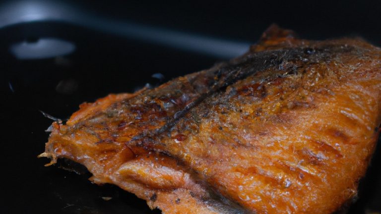 Salmão Assado Na Fritadeira Sem Óleo