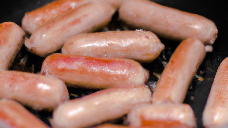 Rolinhos De Salsicha Na Fritadeira Sem Óleo