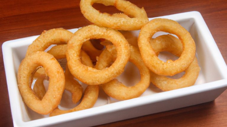Onion Rings Na Fritadeira Sem Óleo