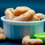 Nuggets De Peixe Na Fritadeira Sem Óleo 2 Nuggets de Peixe na Fritadeira Sem Óleo