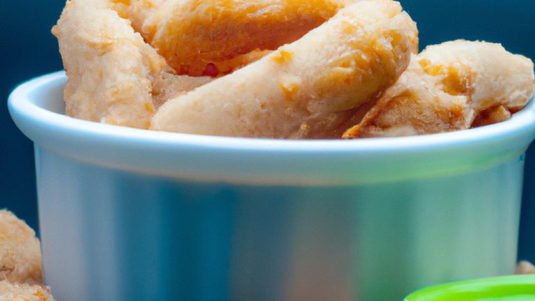 Nuggets De Peixe Na Fritadeira Sem Óleo