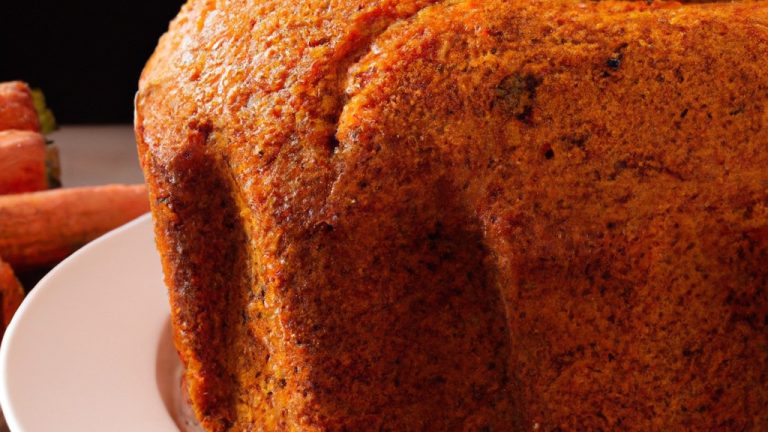 Bolo de Cenoura com Canela na Airfryer